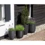 Capi Macetero Nature Rib negro 43x41 cm KBLR933 by , Pots and planters - Ref: Foro24-424234, Price: 92,86 €, Discount: %