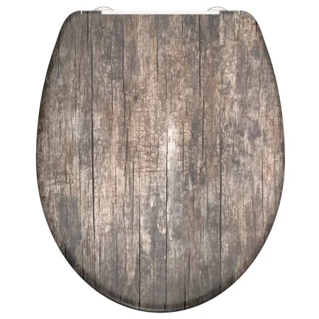SCHÜTTE Asiento de WC duroplast con cierre suave estampado OLD WOOD by , Toilet and bidet seats - Ref: Foro24-435103, Price: ...