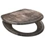 SCHÜTTE Asiento de WC duroplast con cierre suave estampado OLD WOOD by , Toilet and bidet seats - Ref: Foro24-435103, Price: ...