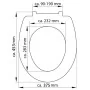SCHÜTTE Asiento de WC duroplast con cierre suave estampado OLD WOOD by , Toilet and bidet seats - Ref: Foro24-435103, Price: ...