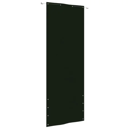 Toldo pantalla para balcón tela oxford verde oscuro 80x240 cm de , Sombrillas - Ref: Foro24-148528, Precio: 30,10 €, Descuent...