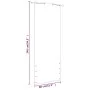 Toldo pantalla para balcón tela oxford verde oscuro 80x240 cm de , Sombrillas - Ref: Foro24-148528, Precio: 30,10 €, Descuent...