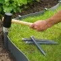 Nature Anclajes de jardín 10 unidades gris by , Garden edging and edging - Ref: Foro24-428505, Price: 21,54 €, Discount: %