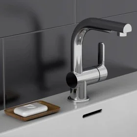 SCHÜTTE Grifo mezclador de lavabo con ducha extraíble LONDON cromado by , Faucets - Ref: Foro24-434558, Price: 98,94 €, Disco...