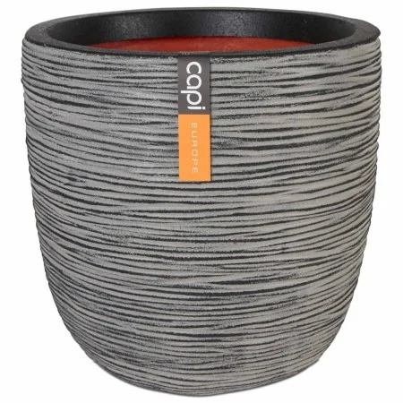 Capi Macetero Nature Rib gris antracita 43x41 cm KOFZ933 de , Maceteros y jardineras - Ref: Foro24-424243, Precio: 96,30 €, D...