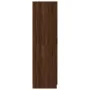 Armario madera contrachapada color roble marrón 80x52x180 cm de , Armarios roperos - Ref: Foro24-815353, Precio: 222,00 €, De...