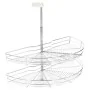 Bandeja cocina alambre 2 niveles plata 180 grados 85x44x80 cm von , Behälter für Küchenutensilien - Ref: Foro24-50973, Preis:...