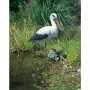 Figura animal en forma de cigüeña, Ubbink 1382501 von , Rasenschmuck und Gartenskulpturen - Ref: Foro24-403658, Preis: 55,94 ...