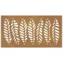 Adorno de pared de jardín acero corten diseño de hoja 105x55 cm by , Posters, prints and visual art - Ref: Foro24-824500, Pri...