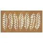 Adorno de pared de jardín acero corten diseño de hoja 105x55 cm by , Posters, prints and visual art - Ref: Foro24-824500, Pri...