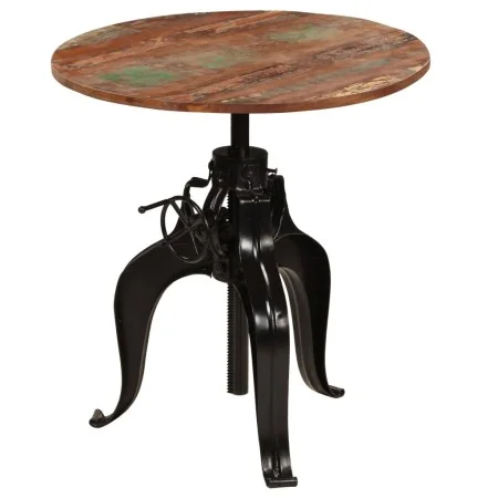 Mesa de bar madera maciza reciclada 75x(76-110) cm by , Kitchen and dining tables - Ref: Foro24-245269, Price: 229,15 €, Disc...