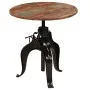 Mesa de bar madera maciza reciclada 75x(76-110) cm by , Kitchen and dining tables - Ref: Foro24-245269, Price: 229,15 €, Disc...