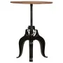 Mesa de bar madera maciza reciclada 75x(76-110) cm by , Kitchen and dining tables - Ref: Foro24-245269, Price: 229,15 €, Disc...