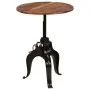 Mesa de bar madera maciza reciclada 75x(76-110) cm by , Kitchen and dining tables - Ref: Foro24-245269, Price: 229,15 €, Disc...