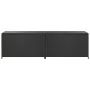 Caja de almacenaje de jardín ratán sintético negro 200x50x60 cm von , Aufbewahrungsboxen für den Außenbereich - Ref: Foro24-4...