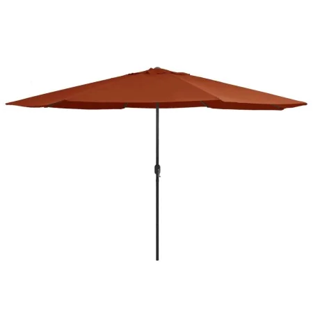 Sombrilla de jardín con palo de metal terracota 390 cm von , Sonnenschirme - Ref: Foro24-47383, Preis: 80,05 €, Rabatt: %