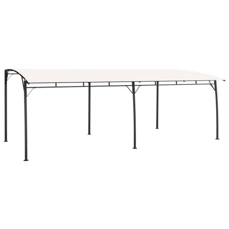 Toldo parasol de jardín color crema 6x3x2,55 m de , Carpas y cenadores - Ref: Foro24-47977, Precio: 360,57 €, Descuento: %