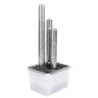 Fuente de jardín de acero inoxidable plateado 48x34x88 cm by , Fountains and waterfalls - Ref: Foro24-48090, Price: 340,77 €,...