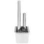 Fuente de jardín de acero inoxidable plateado 48x34x88 cm by , Fountains and waterfalls - Ref: Foro24-48090, Price: 340,77 €,...