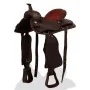 Montura occidental, cabezada y pechera cuero real 15" marrón by , Frames - Ref: Foro24-91347, Price: 214,36 €, Discount: %