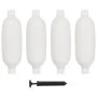Parachoques para barco 4 unidades PVC blanco 58,5x16,5 cm by , Docking and anchoring - Ref: Foro24-92386, Price: 73,94 €, Dis...