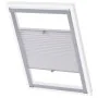 Persiana plisada blanca SK06 de , Persianas y estores - Ref: Foro24-133533, Precio: 58,42 €, Descuento: %