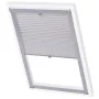 Persiana plisada blanca SK06 de , Persianas y estores - Ref: Foro24-133533, Precio: 58,42 €, Descuento: %