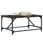 Mesa de centro madera contrachapada roble ahumado 75x50x35 cm de , Mesas de centro - Ref: Foro24-835326, Precio: 42,37 €, Des...