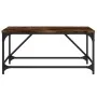 Mesa de centro madera contrachapada roble ahumado 75x50x35 cm de , Mesas de centro - Ref: Foro24-835326, Precio: 42,37 €, Des...