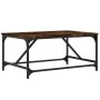 Mesa de centro madera contrachapada roble ahumado 75x50x35 cm de , Mesas de centro - Ref: Foro24-835326, Precio: 42,37 €, Des...