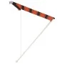 Toldo retráctil naranja y marrón 200x150 cm de , Toldos - Ref: Foro24-145895, Precio: 48,84 €, Descuento: %