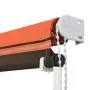 Toldo retráctil naranja y marrón 200x150 cm de , Toldos - Ref: Foro24-145895, Precio: 48,84 €, Descuento: %