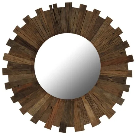 Espejo de pared de madera maciza reciclada 70 cm by , Mirrors - Ref: Foro24-246311, Price: 119,50 €, Discount: %