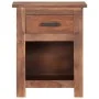 Mesita de noche de madera maciza 40x30x50 cm by , Nightstands - Ref: Foro24-247720, Price: 100,61 €, Discount: %