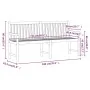 Banco de jardín de madera maciza de acacia 180 cm de , Bancos de jardín - Ref: Foro24-316612, Precio: 204,03 €, Descuento: %