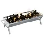 Bandeja para barbacoa acero inoxidable plateado 118x42x30,5 cm de , Barbacoas - Ref: Foro24-319969, Precio: 84,05 €, Descuent...