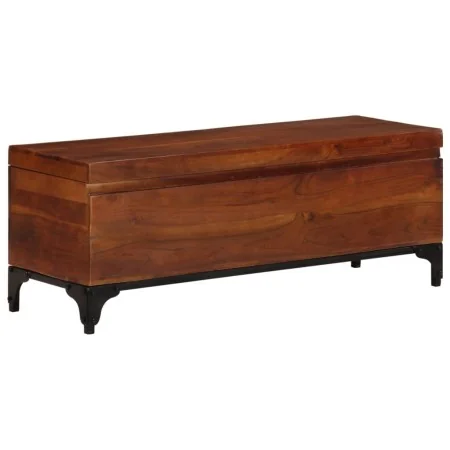 Baúl de almacenaje de madera maciza de acacia 110x35x41 cm von , Spielzeugkisten - Ref: Foro24-328304, Preis: 214,39 €, Rabat...