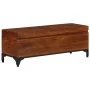 Baúl de almacenaje de madera maciza de acacia 110x35x41 cm von , Spielzeugkisten - Ref: Foro24-328304, Preis: 214,39 €, Rabat...