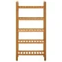 Zapatero con 5 estantes madera maciza de roble 50x27x100 cm von , Schuhregale und Schuhorganisatoren - Ref: Foro24-331747, Pr...