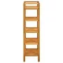 Zapatero con 5 estantes madera maciza de roble 50x27x100 cm von , Schuhregale und Schuhorganisatoren - Ref: Foro24-331747, Pr...