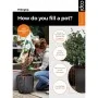 Capi Maceta rectangular Urban Smooth negro 36x79 cm by , Pots and planters - Ref: Foro24-429059, Price: 153,96 €, Discount: %
