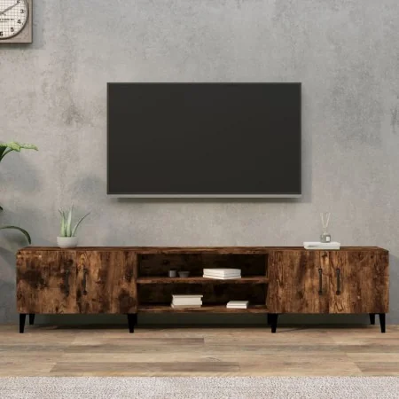 Mueble para TV madera contrachapada roble ahumado 180x31,5x40cm von , TV-Möbel - Ref: Foro24-816269, Preis: 110,38 €, Rabatt: %