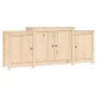 Aparador de madera maciza de pino 164x37x68 cm by , Sideboards - Ref: Foro24-821492, Price: 160,89 €, Discount: %