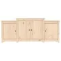Aparador de madera maciza de pino 164x37x68 cm by , Sideboards - Ref: Foro24-821492, Price: 160,89 €, Discount: %