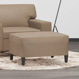 Reposapiés de cuero sintético color capuchino 70x55x41 cm von , Osmanen - Ref: Foro24-349316, Preis: 64,81 €, Rabatt: %