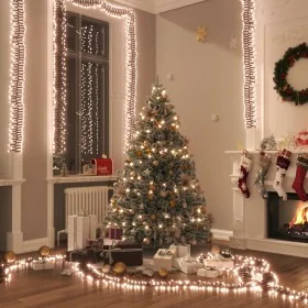 Tira de luces de racimo con 1000 LED PVC blanco cálido 11 m by , Christmas lights - Ref: Foro24-343239, Price: 36,22 €, Disco...