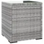 Mesa auxiliar ratán sintético gris 40x37x40,5 cm by , Side tables - Ref: Foro24-319389, Price: 63,14 €, Discount: %