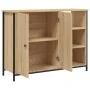 Aparador de madera de ingeniería roble Sonoma 100x33x75 cm von , Sideboards - Ref: Foro24-835550, Preis: 91,40 €, Rabatt: %