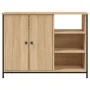Aparador de madera de ingeniería roble Sonoma 100x33x75 cm von , Sideboards - Ref: Foro24-835550, Preis: 91,40 €, Rabatt: %