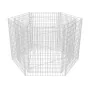 Arriate hexagonal de gaviones 160x140x100 cm by , Pots and planters - Ref: Foro24-142535, Price: 127,68 €, Discount: %